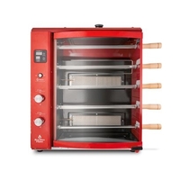 גריל שיפודים ברזילאי BRAZILIAN FLAME 5B (אדום)