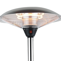 פטריית חימום IP34 3000W-כסוף