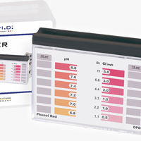 ערכת בדיקה מבחנות כלור ו PH מבית WATER-I.D , גרמניה