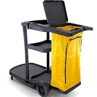 עגלת ניקיון מקצועית – דגם 9010