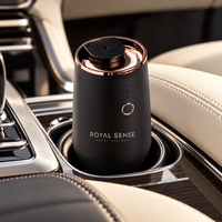 מפיץ ריח Royal Car לרכב שחור כולל 2 ריחות לבחירה