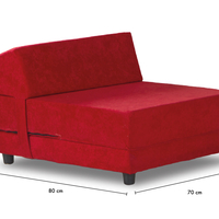 כורסאת אירוח מתקפלת דגם H16 עם רגליות