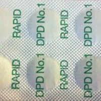 10 כדורי DPD No. 1 Rapid למדידת כלור ידני