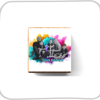 בלוק עץ תמונה גודל 8*8