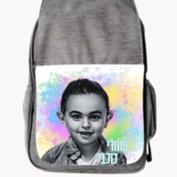 תיק גן עם הדפס צבעוני