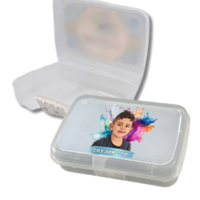 קופסאת אוכל עם מיתוג שם