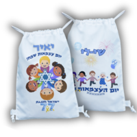 תיק שרוכים עם הדפס בעיצוב אישי