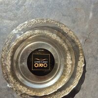 סט צלחות מהודר 16 יח' וינטאג' נצנץ זהב