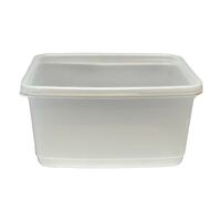 מיכל אחסון 2 ליטר + מכסה