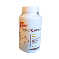 דולויט Dolvit Cayenne- תוסף לסיוע בהפחתת אכילת צואה