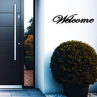 שלט ברוכים הבאים Welcome | עשוי עץ או פרספקס