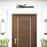 שלט ברוכים הבאים Welcome | עשוי עץ או פרספקס