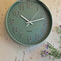 שעון קיר ריקו ירוק