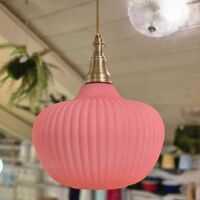 מנורת זכוכית רלי פסים בזוקה