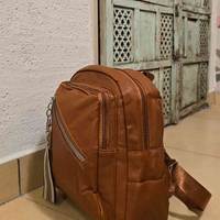 תיק גב דגם סירטי חום