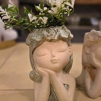 בית עציץ דמויות