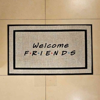 שטיחון גומי לכניסה welcome בג'