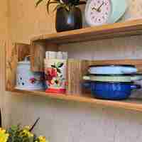 מדף מחולק מעוצב דו כיווני