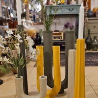 סט 3 פמוטי מתכת