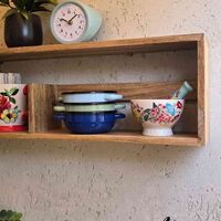 מדף מחולק מעוצב דו כיווני