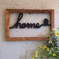 תמונת עץ וברזל home