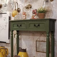 קונסולה צרה גוון ירוק
