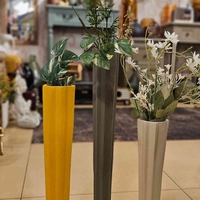 סט 3 פמוטי מתכת