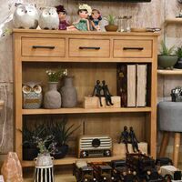 שידת עץ צרה