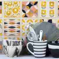 מדבקות קיר דגם 8