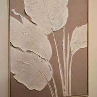 תמונת קנבס ציור עלים