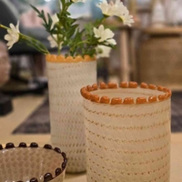 כד זכוכית מעוטר 1