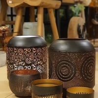 עששית תחרה דגם עיגולים