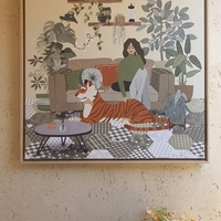 תמונת קנבס נמרה