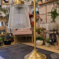 מנורת גולי זכוכית גלי