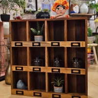 מדף/ ארונית תאים וינטג'