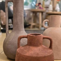 אגרטל טרקוטה וינטג' חמרה