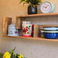 מדף מחולק מעוצב דו כיווני