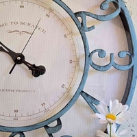 שעון ספרות בסגנון וינטג'