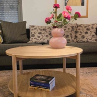 שולחן סלון עץ גומי