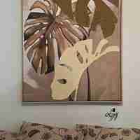 תמונת קנבס עלים