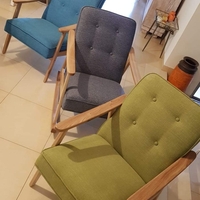 כורסא מעץ אלון