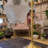 מנורת גולי זכוכית גודי