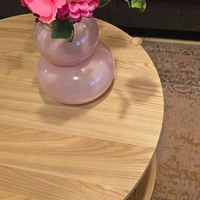 שולחן סלון עץ גומי