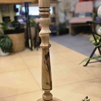 מנורת רגל עץ וינטג'