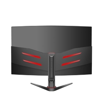شاشة حاسوب GAMING CURVED FRAMELESS 165Hz HDMI DP DP-CABLE 