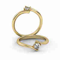 Diamond engagement ring model ER1