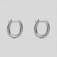 Gold earrings for kids model EAR18