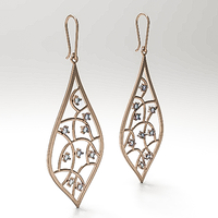 Diamond Earrings model EAR14