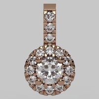 Diamond Pendant model DP9