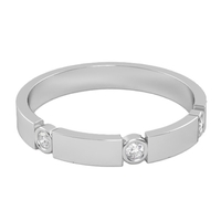 Diamond wedding ring model WR15